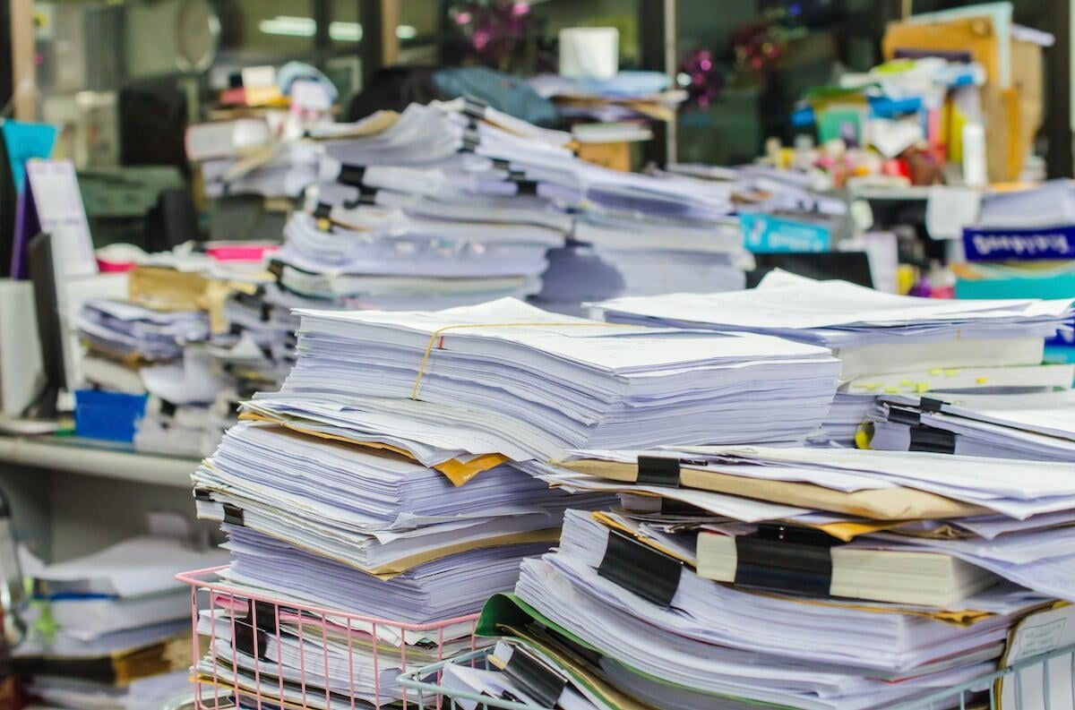 Pile of documents